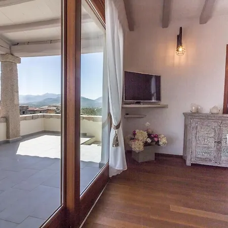 Villa 4 Bedrooms With Sea View Private Pool And Enclosed Garden At Cala Ginepro 5 Km Away From The
