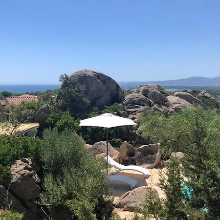 Villa 4 Bedrooms With Sea View Private Pool And Enclosed Garden At Cala Ginepro 5 Km Away From The *